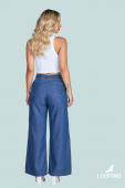 Calça Jeans Wide Leg Zara 