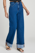 Calça Jeans Wide Leg Antonia 