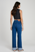 Calça Jeans Wide Leg Antonia 