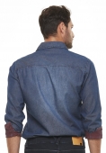 Camisa Masculina Jeans Loofting Tiago M/l