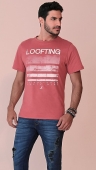 Camiseta Loofting Established Vermelha M/c 