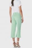 Calça Cropped Ampla Manu Menta