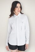 Camisa Cargo Bianca Branca M/l 